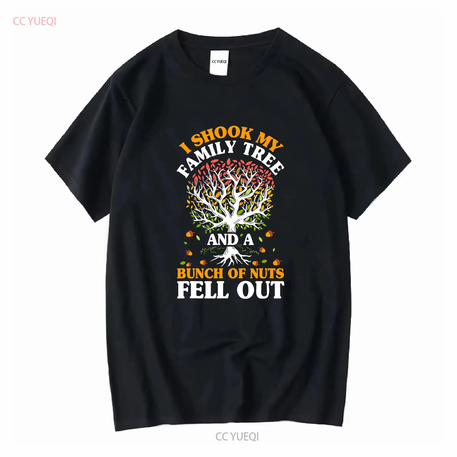 Family Tree Print - Aile Ağacı Fındık Şaşkın Komik Buluşma