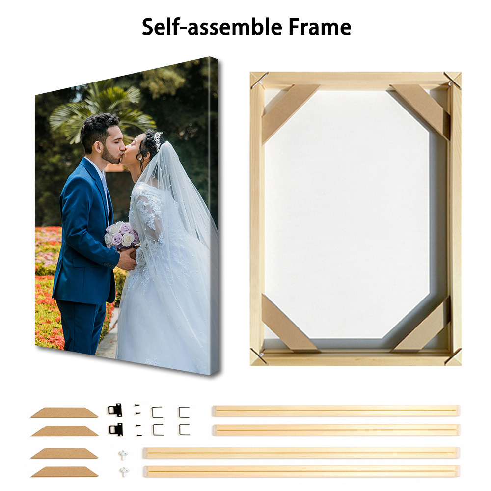 1 Adet DIY Ahşap Çerçeveli vey - Engraved Wood Frame incelemesi ve fiyatı