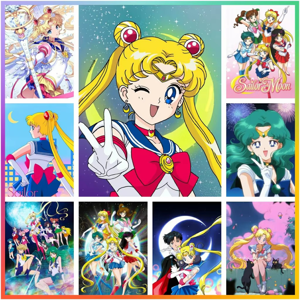 Elmas Boyama Klasik Japon Anim - Photo Mosaic Print incelemesi ve fiyatı