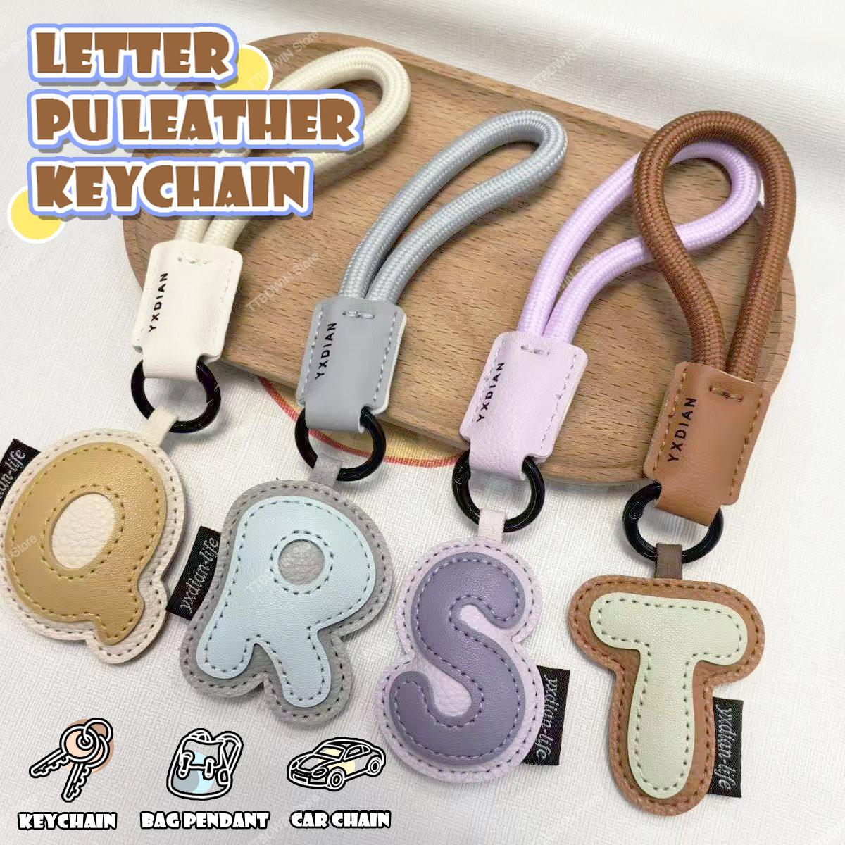 26 Alfabe PU Deri Anahtarlık M - Monogram Keychain Leather incelemesi ve fiyatı