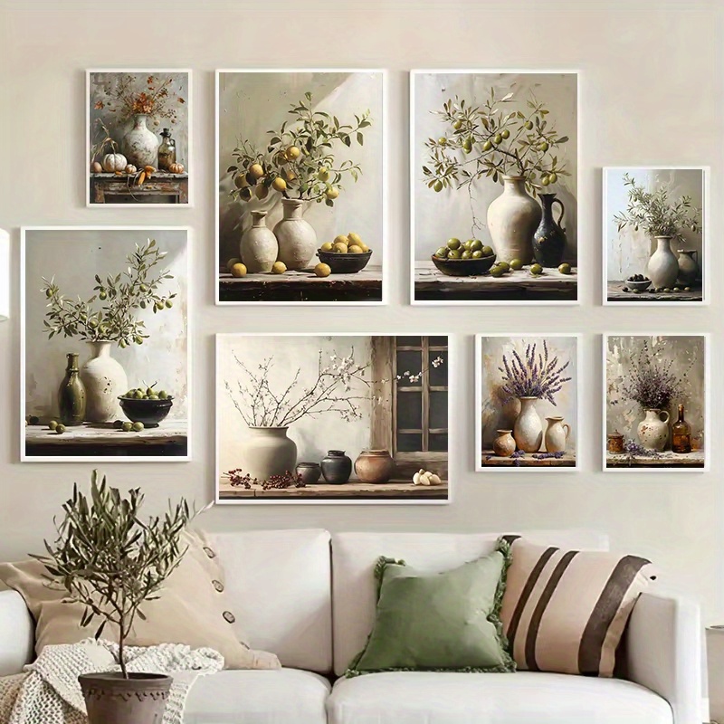 1 adet Çerçevesiz Retro Natürm - Family Tree Print incelemesi ve fiyatı