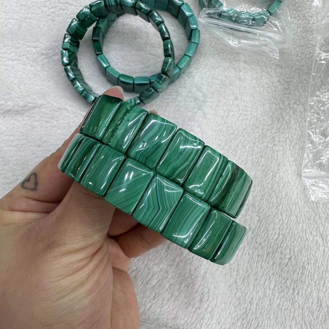 Hakiki doğal yeşil malakit Chr - Coordinates Bracelet incelemesi ve fiyatı