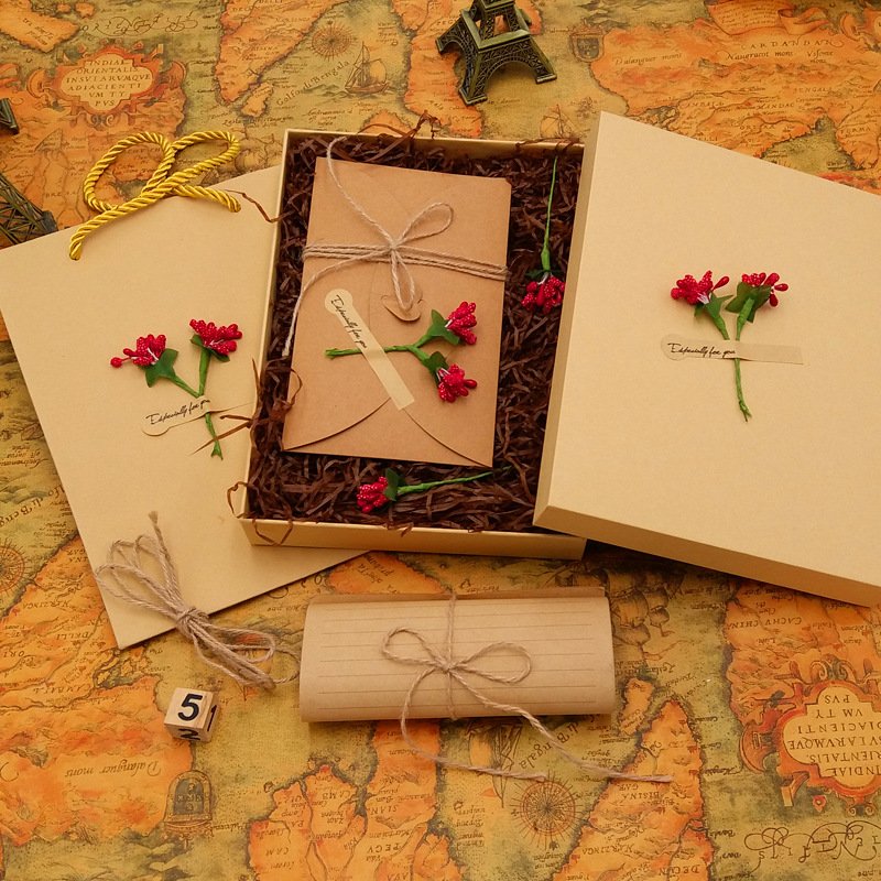 Retro Zarf Romantik Çiçek Deko - Wax Seal Letter Kit incelemesi ve fiyatı