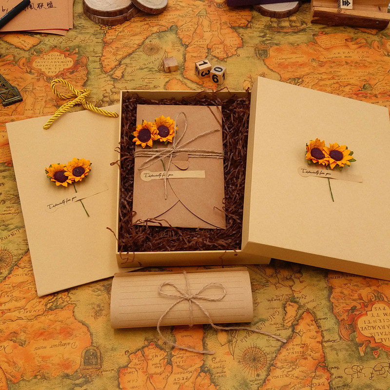 Retro Zarf Romantik Çiçek Deko - Wax Seal Letter Kit incelemesi ve fiyatı