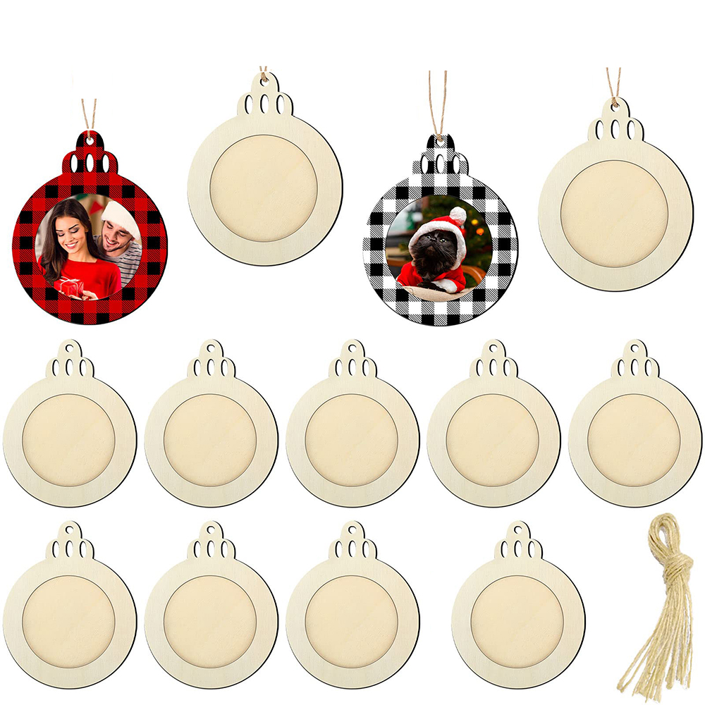 10 adet Noel Resim Çerçevesi S - Engraved Wood Frame incelemesi ve fiyatı